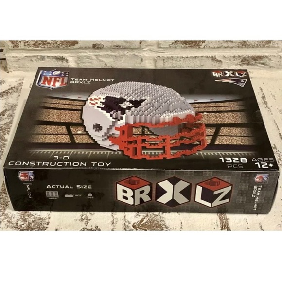 NFL New England Patriots 3D BRXLZ Puzzle Set - NIB - Picture 3 of 3